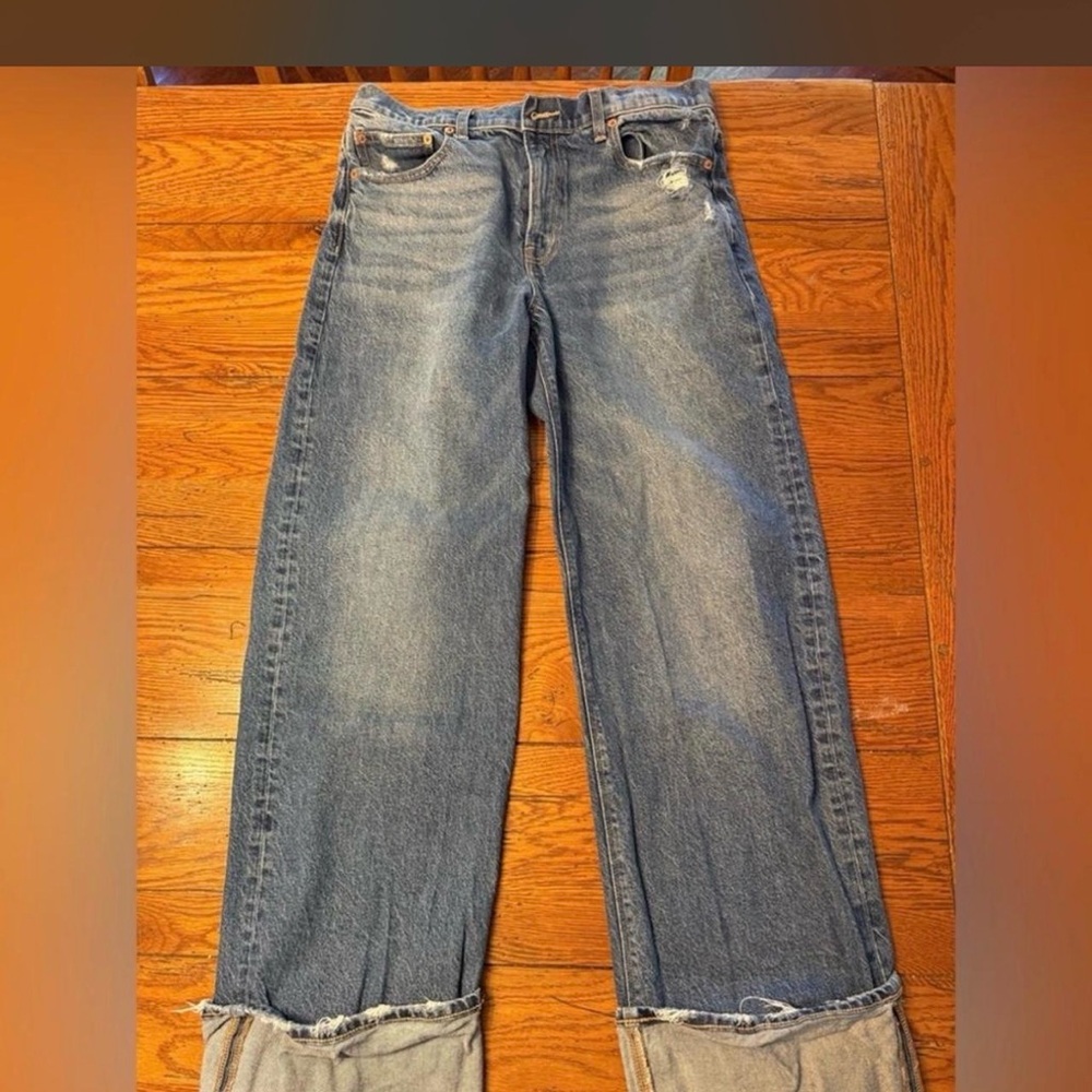 American Eagle Outfitters Blue Flare Jeans